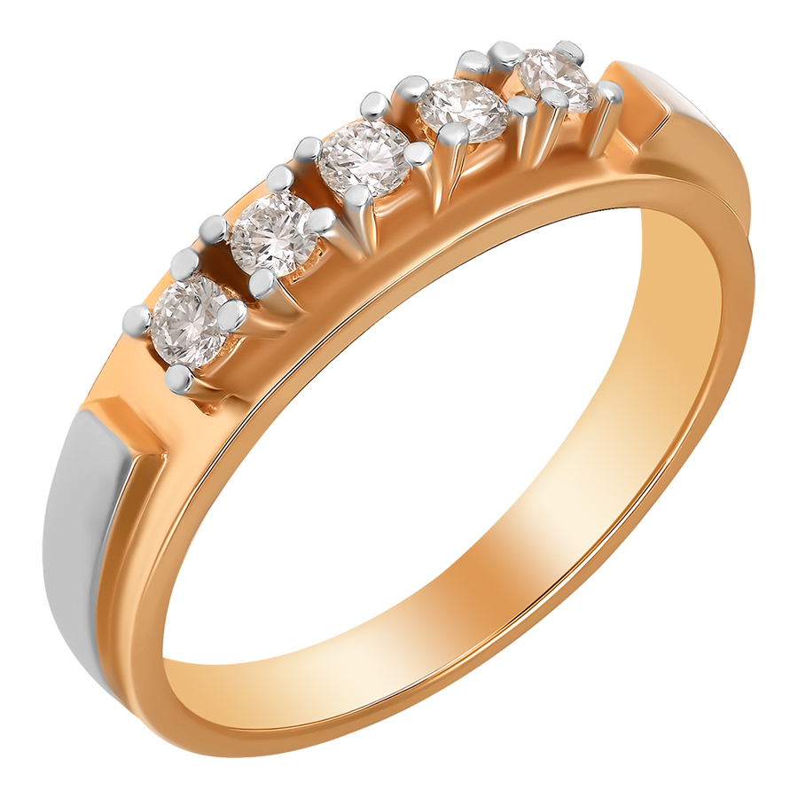 Кольцо, золото, бриллиант, RD-6032M